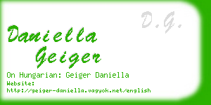 daniella geiger business card